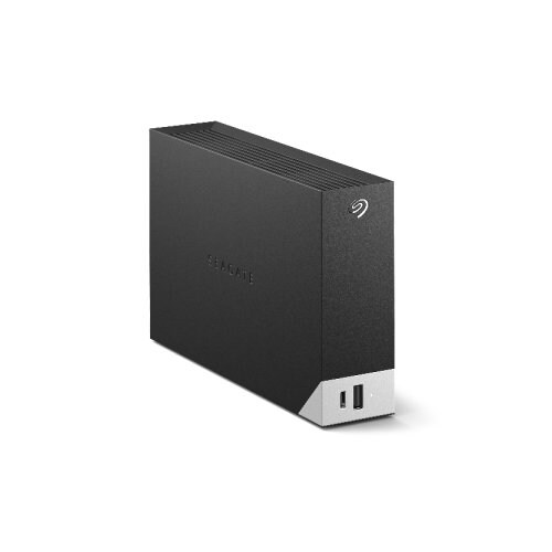 Disco Duro Externo Escritorio 8TB USB-C One Touch Hub Seagate 2 puertos frontales USB-C & USB 3.0, compatible con Windows®
