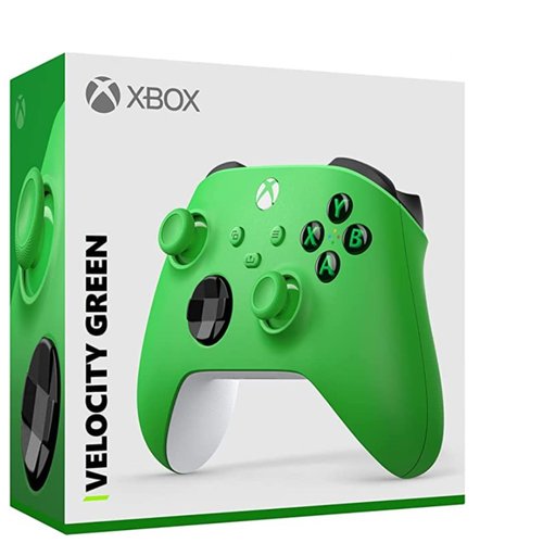 XBOX CONTROL INALAMBRICO VELOCITY GREEN CAJA MALTRATADA