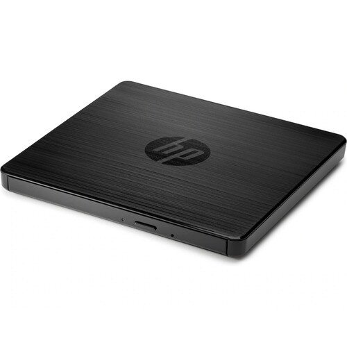 Grabador Externo HP USB-A DVD/RW, Compatible con puerto USB 2.0 o 3.0, Color Negro, 1 año de garantía.