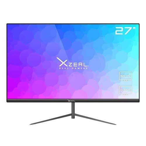 Monitor Xzeal 27" Xzeal XZ4015-1 Panel Plano VA FHD 165Hz 1ms 1xDP + 1xHDMI + Vesa 100x100mm Negro
