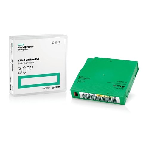 HPE LTO 8 30TB RW DATA CARTRIDGE