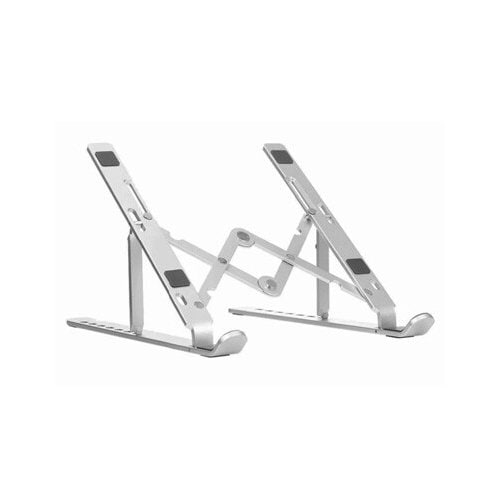 BROBOTIX SOPORTE PLEGABLE PARA LAPTOP, PORTÁTIL, SMARTHPHONES, TABLETS, LIBROS, MATERIAL ALUMINIO, CUENTA CON 7 NIVELES DE