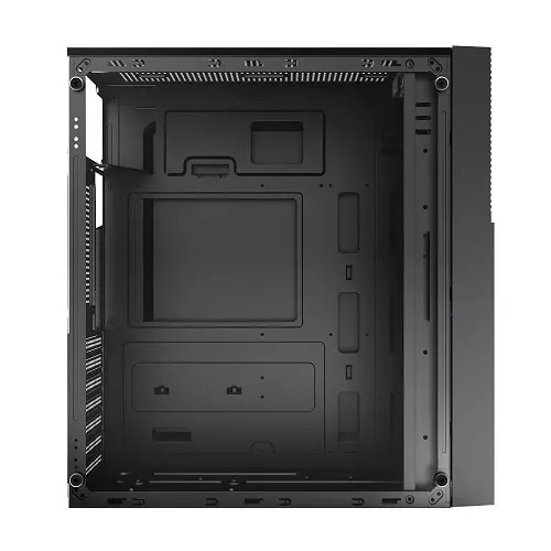 Gabinete Acteck Media Torre Kiruna II GM420 / Max MB ATX Fuente ATX 500 W / 2xUSB 2.0 / Full Metálico + Frente Solido / Ad