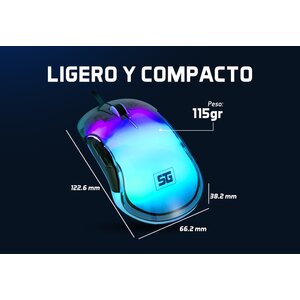 Mouse Gamer Vorago Start The Game MO-505 alambrico