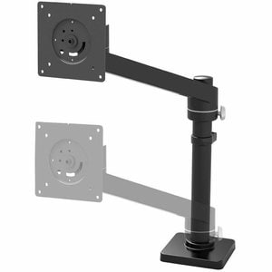 Ergotron NX Monitor Arm - Matte Black - 1 Display(s) Supported - 86.4 cm (34") Screen Support - 8.00 kg Load Capacity - 75