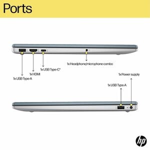 HP 15-fd0618TU 39.6 cm (15.6") Notebook - Full HD - Intel Core i5 13th Gen i5-1334U - 8 GB - 512 GB SSD - Moonlight Blue, 