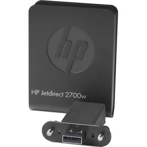 HP Jetdirect 2700w Wireless Print Server - ISM Band - 2.40 GHz ISM Maximum Frequency - 54 Mbit/s Wireless Transmission Spe