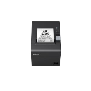 Epson TM-T82III Desktop Direct Thermal Printer - Monochrome - Wall Mount - Receipt Print - USB - Serial - With Cutter - 72