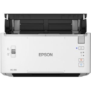 Epson WorkForce DS-410 Sheetfed Scanner - 600 x 600 dpi Optical - 48-bit Color - 16-bit Grayscale - 26 ppm (Mono) - 26 ppm