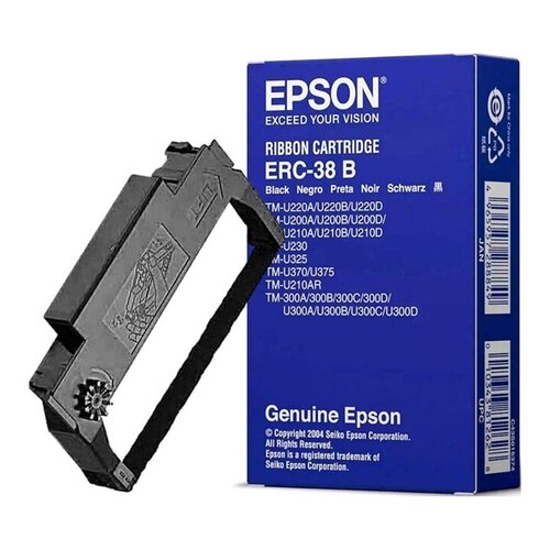 Epson ERC-38 Dot Matrix Ribbon - Black - 10 / Pack