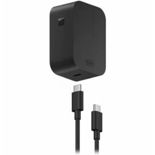 Microsoft Surface 45 W AC Adapter - Universal Adapter - 1 USB Type-C - For USB Type C Device, Notebook, Tablet - 5 V, 9 V,