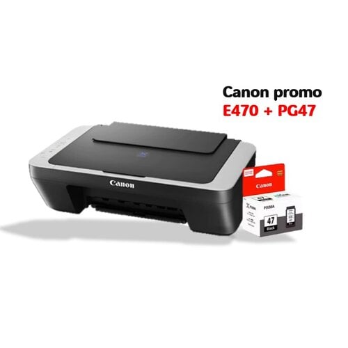 Canon promo E470 + PG47