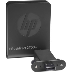 HP Jetdirect 2700w Wireless Print Server - ISM Band - 2.40 GHz ISM Maximum Frequency - 54 Mbit/s Wireless Transmission Spe