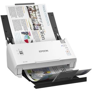 Epson WorkForce DS-410 Sheetfed Scanner - 600 x 600 dpi Optical - 48-bit Color - 16-bit Grayscale - 26 ppm (Mono) - 26 ppm