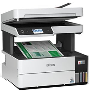 Epson L6460 Wired & Wireless EcoTank Inkjet Multifunction Printer - Colour - Copier/Printer/Scanner - 37 ppm Mono/23 ppm C