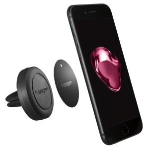 Spigen Kuel Q11 (A200) Air Vent Magnetic Universal Car Mount Holder Black