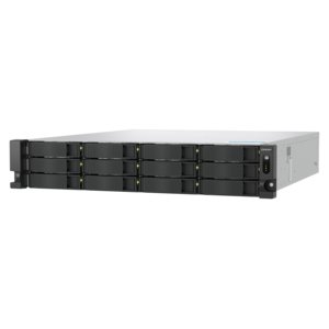 QNAP TS-h1277AXU-RP-R5-16G NAS Storage System - AMD Ryzen 5 Hexa-core (6 Core) - 12 x HDD Supported - 0 x HDD Installed -