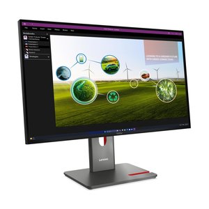 ThinkVision P27q-40 27inch QHD monitor IPS 2560 x 1440 (16:9) Anti-Glare DP+HDMI+USB-B input DP+Audio Out 4xUSB3.2 Gen1 hu