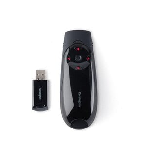 Kensington Presenter Expert. Red Laser With Cursor Control - Laser - Wireless - 45.72 m - Radio Frequency - 2.40 GHz - Bla