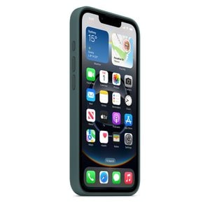 iPhone 16e Silicone Case - Lake Green