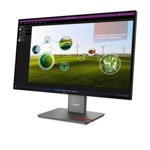ThinkVision P27q-40 27inch QHD monitor IPS 2560 x 1440 (16:9) Anti-Glare DP+HDMI+USB-B input DP+Audio Out 4xUSB3.2 Gen1 hu