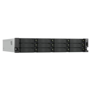 QNAP TS-h1277AXU-RP-R5-16G NAS Storage System - AMD Ryzen 5 Hexa-core (6 Core) - 12 x HDD Supported - 0 x HDD Installed -