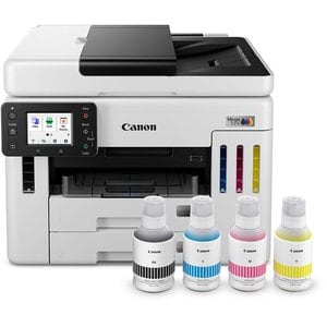 Canon MAXIFY GX7160 Wired & Wireless MegaTank Inkjet Multifunction Printer - Colour - Copier/Fax/Printer/Scanner - 600 x 1