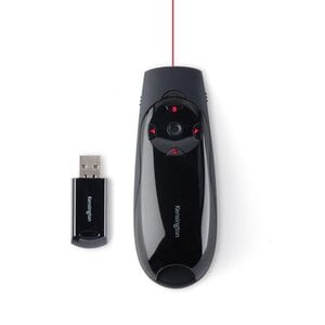Kensington Presenter Expert. Red Laser With Cursor Control - Laser - Wireless - 45.72 m - Radio Frequency - 2.40 GHz - Bla