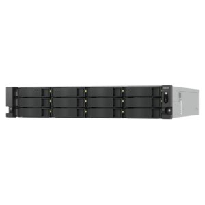 QNAP TS-h1277AXU-RP-R5-16G NAS Storage System - AMD Ryzen 5 Hexa-core (6 Core) - 12 x HDD Supported - 0 x HDD Installed -