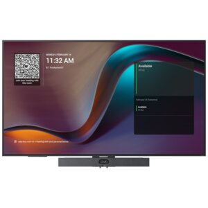 Yealink A40-031 + 65in Meeting Display Bundle. Includes MD-AVBracket-S Bracket for Mounting A40/S40 on MeetingDisplay - av