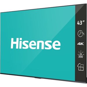 43in UHD Digital Signage 350nit 16 x 7 Android 9