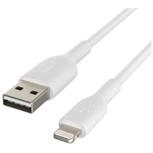 Belkin Lightning to USB-A Cable - 2.01 m Lightning/USB Data Transfer Cable for Notebook, Power Bank, iPhone, iPad Pro - Fi