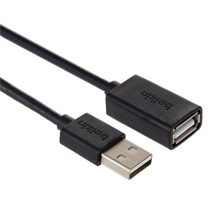 Belkin USB Extension Data Transfer Cable - 1.80 m USB Data Transfer Cable - First End: USB 2.0 Type A - Second End: USB Ty
