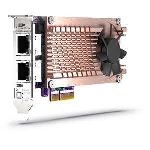 2 x PCIe Gen3 M.2 NVMe SSD & 2 x 2.5GbE port expansion card