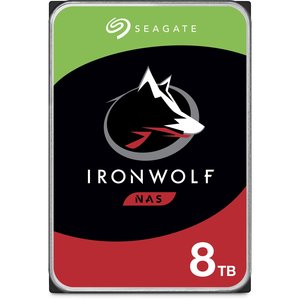 Seagate IronWolf ST8000VN002 8 TB Hard Drive - 3.5" Internal - SATA (SATA/600) - Conventional Magnetic Recording (CMR) Met