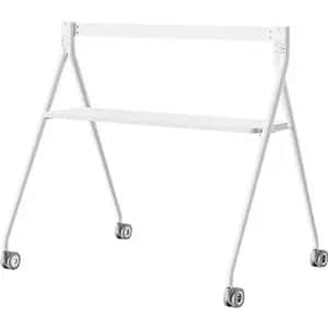 Floor Stand with Tray for Meetingboard65 White