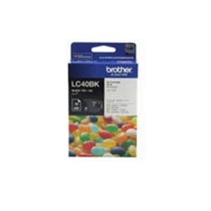 Brother LC40BK Original Ink Cartridge Pack - 300 Pages