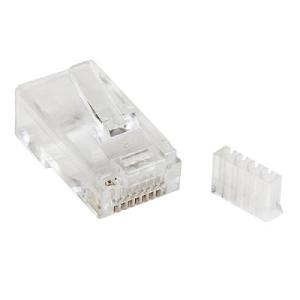 StarTech.com Cat.6 RJ45 Modular Plug for Solid Wire - 50 Pack - Designed to fit all Cat 6 Patch Cables - Cat 6 RJ45 Modula
