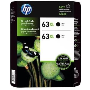 63 BLACK INK CARTRIDGE F6U62AA