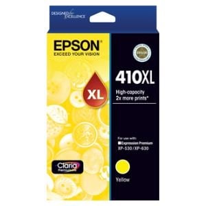 Epson Claria 410XL Original High Yield Inkjet Ink Cartridge - Yellow Pack - Inkjet - High Yield