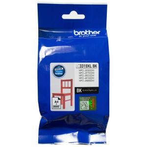 Brother LC3319XLBK Original High Yield Inkjet Ink Cartridge - Black Pack - 3000 Pages