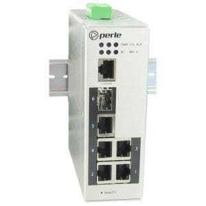IDS-206-XT - INDUSTRIAL MANAGED ETHERNET SWITCH - 6 PORTS:   5 X 10/100/1000BASE-T RJ-45 PORTS AND 1 X 100/1000BASE-X SFP 