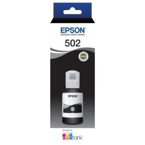 Epson T502 - EcoTank - Black Ink Bottle - Inkjet - Black - 127 mL - Ultra High Yield - 1