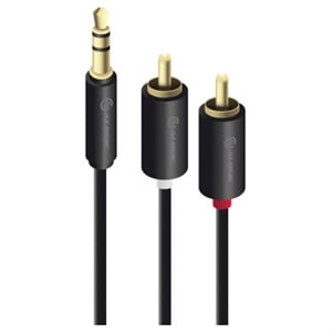 PREMIUM STEREO AUDIO TO 2XRCA STEREO BLK