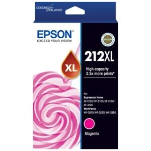 Epson 212XL Original High Yield Inkjet Ink Cartridge - Magenta - 1 Pack - Inkjet - High Yield - 1 Pack