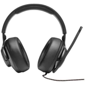JBL Quantum 200 Gaming Headset - Stereo - Mini-phone (3.5mm) - Wired - Over-the-head - Binaural - Circumaural - Noise Redu