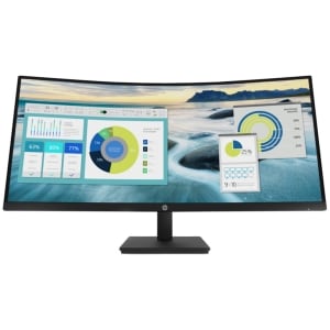P-SERIES P34HC G4 34 INCH WQHD 3440X1440 100Hz 21:9 300NITS 3000:1 5M:1 178/178 VIEWING ANGLE SWIVEL TILT HEIGHT ADJUSTABL