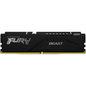 Kingston Fury Beast 32GB DDR5 SDRAM Memory Module - For Motherboard - 32 GB (1 x 32GB) - DDR5-5600/PC5-44800 DDR5 SDRAM - 