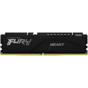 Kingston FURY Beast 64GB (2 x 32GB) DDR5 SDRAM Memory Kit - For Motherboard - 64 GB (2 x 32GB) - DDR5-5600/PC5-44800 DDR5 