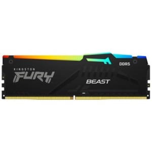 Kingston FURY Beast 32GB DDR5 SDRAM Memory Module - For Computer - 32 GB (1 x 32GB) - DDR5-6000/PC5-48000 DDR5 SDRAM - 600